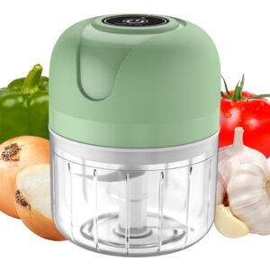 Multi Processador Alimentos Temperos Eletrico Usb Bivolt Cor Verde