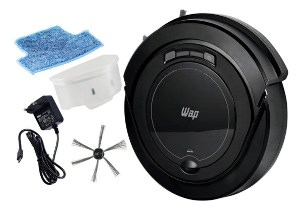Robô aspirador Robot W90 varre aspira e passa pano 30w Wap cor preto 110V/220V - Imagem 10