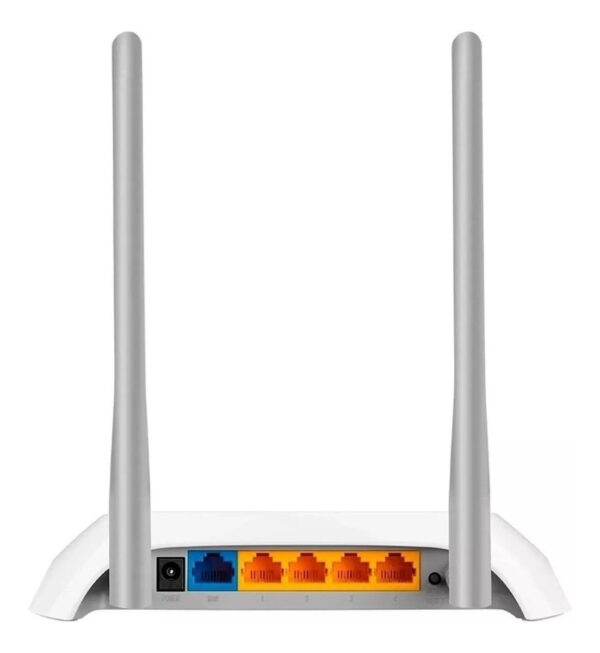 Roteador Wi-Fi Tp-link Tl-wr840n Wireless N 300mbps 2 Antenas Bivolt Branco - Imagem 3
