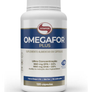 Omegafor Plus 120 Cápsulas Ômega 3 Vitafor