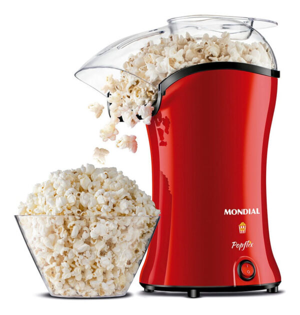 Pipoqueira Popflix Pp-03 1200w Vermelha Mondial 110V