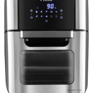 Fritadeira Elérica Air Fryer Oven Philco Pfr2200 12 litros 4 Em 1 1800w Cor Preta 110V