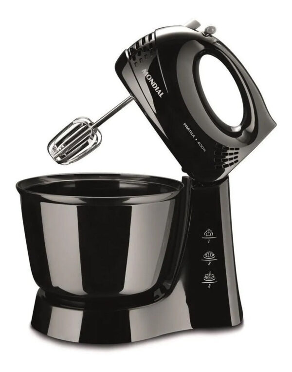 Batedeira Prática 400w 3,6 Litros B-44-b Preto Mondial 60Hz - Imagem 5