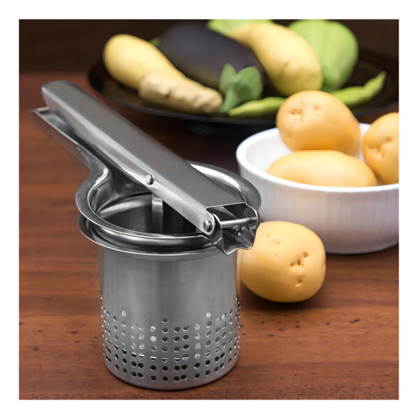 Kit 4 Espremedor Alho, Laranja, Batata E Limão Em Aluminio - Imagem 4