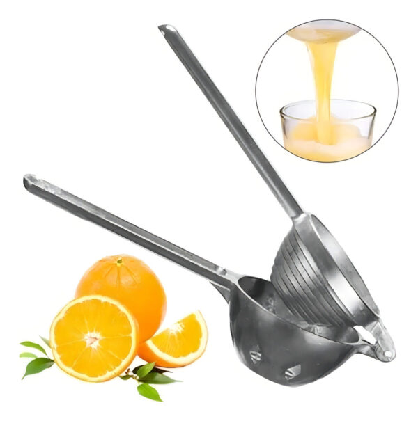 Kit 4 Espremedor Alho, Laranja, Batata E Limão Em Aluminio - Imagem 5