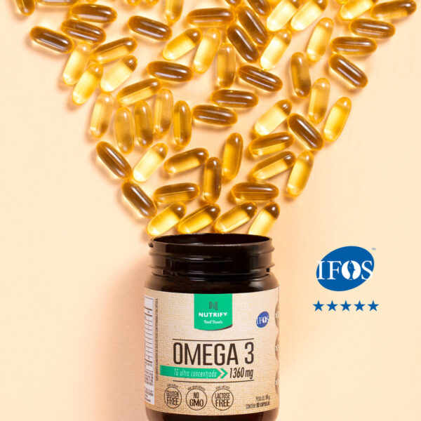 Ômega 3 TG 1360mg Ultra Concentrado 120 cápsulas Nutrify - Imagem 4