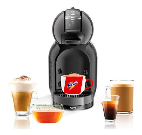 Cafeteira portátil Nescafé Dolce Gusto Arno Mini Me automática preta para cápsulas monodose 127V - Imagem 10