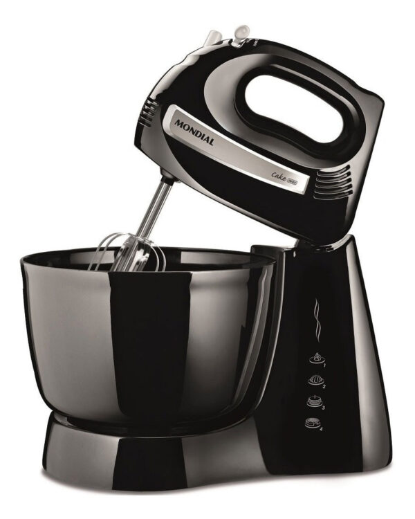 Batedeira Premium Cake Inox B-50-b 500w Preto Mondial 220V