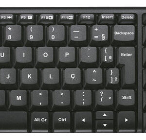 Combo Teclado e Mouse sem fio Logitech MK220 Layout ABNT2
