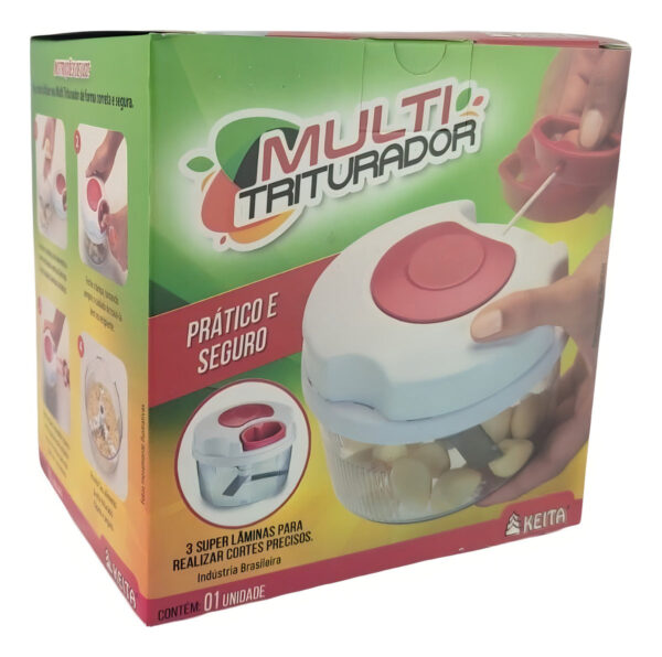 Multi Triturador Processador Marca Keita Manual 3 Lâminas - Imagem 5