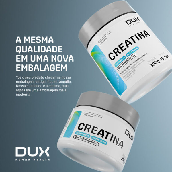 Creatina Monohidratada 100% Pote 300g Dux Nutrition - Imagem 6