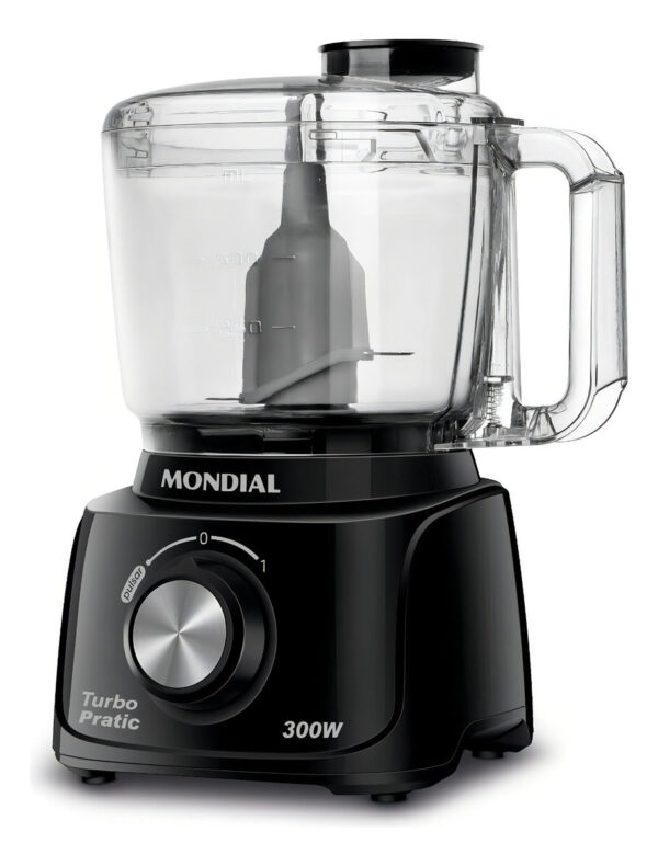 Mini Processador Turbo Pratic Preto 300w Mp-16-b Mondial 110V - Imagem 3