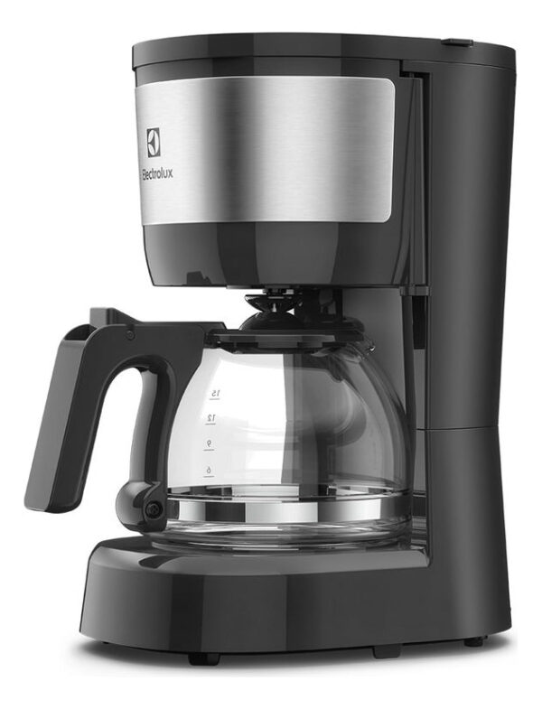Cafeteira Elétrica Electrolux Jarra vidro, acabamento inox filtro Permanente Removível Sistema Corta Pingos Capacidade 15 xicaras 600ml ECM10 127V - Imagem 2