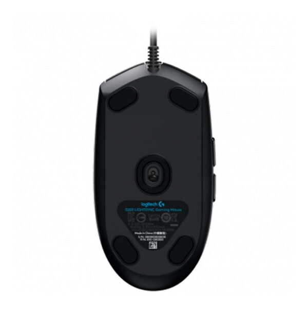 Mouse Gamer Logitech G G203 Lightsync Rgb Até 8.000 Dpi Preto - Imagem 4