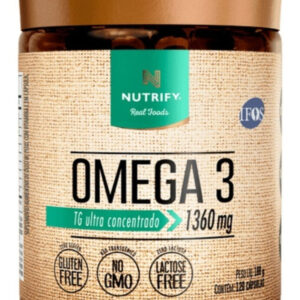 Ômega 3 TG 1360mg Ultra Concentrado 120 cápsulas Nutrify