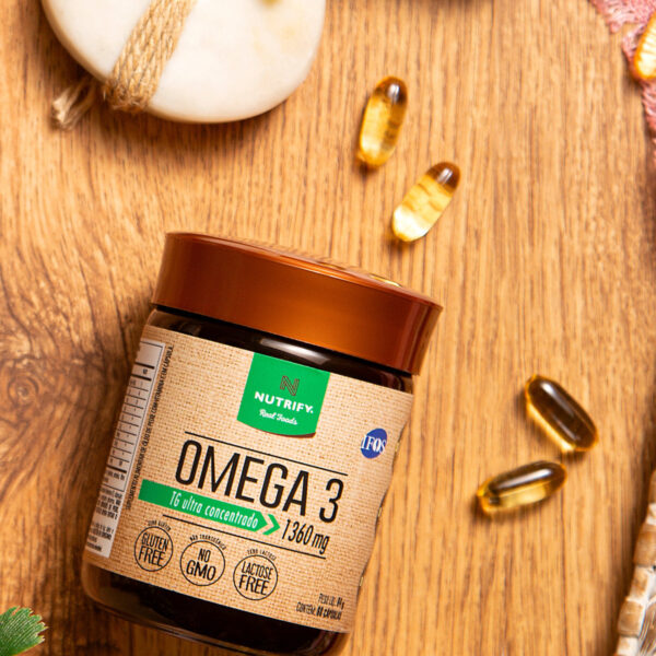 Ômega 3 TG 1360mg Ultra Concentrado 120 cápsulas Nutrify - Imagem 5