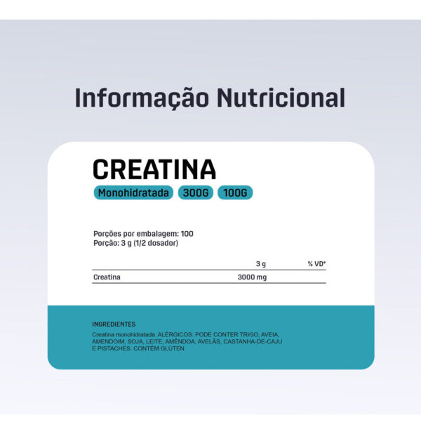Creatina Monohidratada 100% Pote 300g Dux Nutrition - Imagem 4