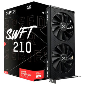 Placa gráfica AMD Radeon XFX RX 7600 de 8 GB