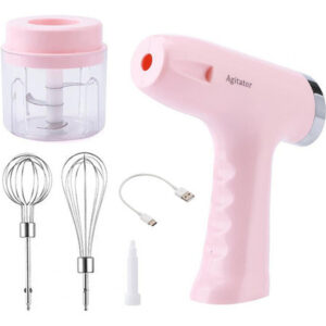 Mini Batedeira Portátil Sem Fio Multi Processador Alimentos Cor Multicolor