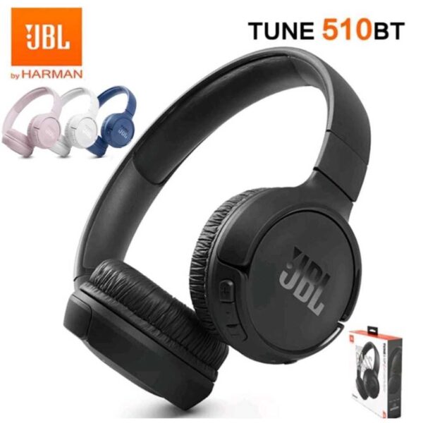 fone de ouvido j.b.l t510bt headset headphone bluetooth sem fio iphone Android - Imagem 3