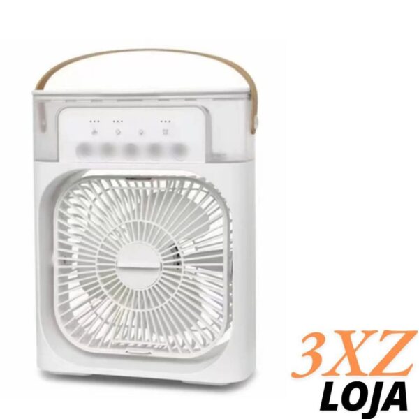 Mini Ar Condicionado Ventilador Umidificador Climatizador - 3XZ LOJA - Imagem 3