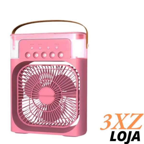Mini Ar Condicionado Ventilador Umidificador Climatizador - 3XZ LOJA - Imagem 5