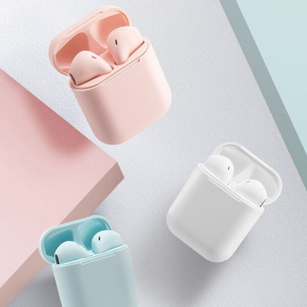 TWS i12 Bluetooth 5.3 Fones De Ouvido Hi-Fi Estéreo No Para Esporte Controle Toque Earbud Com Microfone - Imagem 2