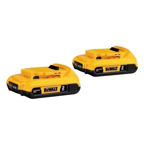 Parafusadeira Dcf887 DEWALT 20v + 2 Baterias 2ah + Carregador Bivolt - Imagem 3