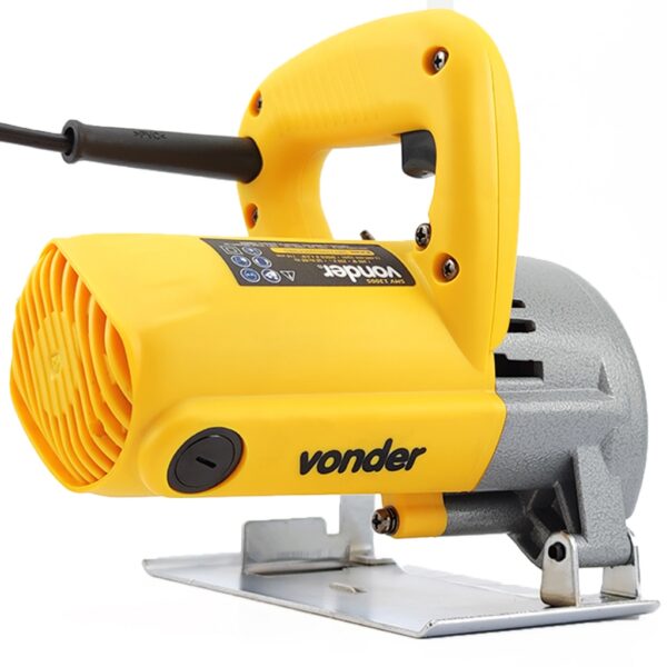 Kit Serra Mármore Vonder Smv1300s Tipo Makita + 3 Discos de Corte - Imagem 4